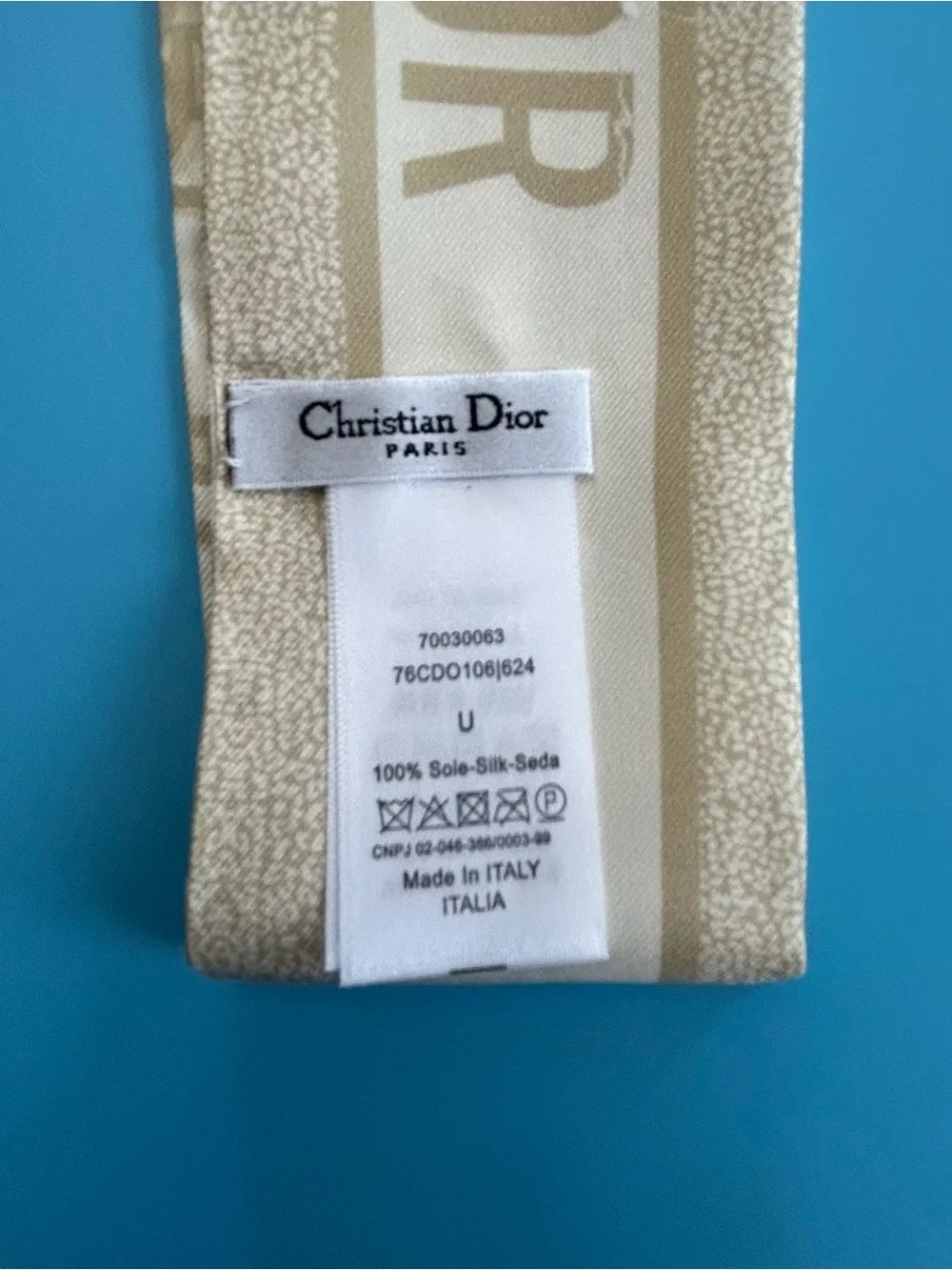Christian Dior Toile De Jouy Sauvage Mitzah Silk Scarf Pink Ivory Logo